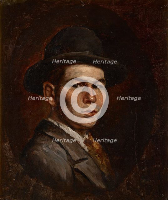 Self-Portrait, date unknown, c1880s. Creator: John Ottis Adams.