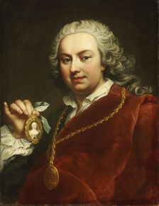 Self-portrait, Early 1740s. Creator: Mijtens (Meytens), Martin van, the Younger (1695-1770)