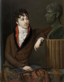 Self Portrait, early-mid 19th century. Creator: Alexandre de Latour