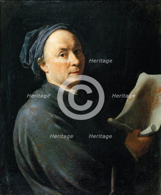 Self-portrait, End of 17th-Early 18th cen. Creator: Nicolas de Largilliere.