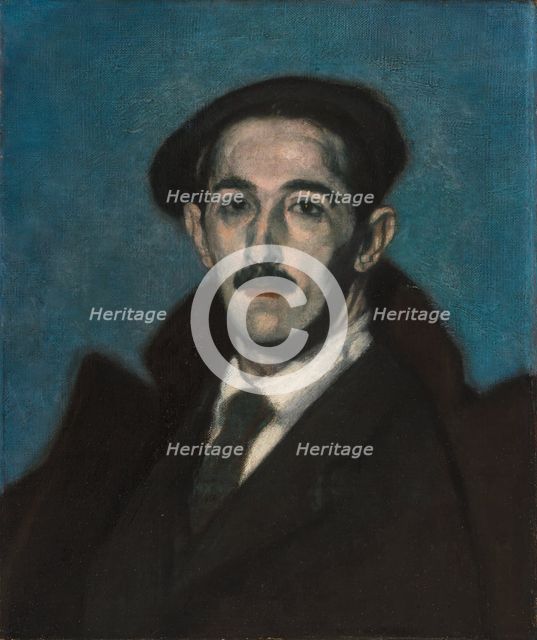 Self-portrait, First quarter of the 20th century. Creator: Arrue, Alberto (1878-1944).