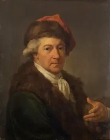 Self-Portrait in the Polish National Costume, between 1787-1818. Creator: Marcello Bacciarelli