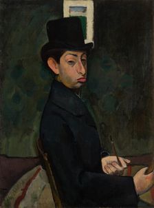 Self-Portrait in Top Hat, 1907