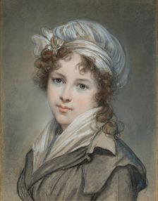 Self-portrait In Traveling Costume, 1789. Creator: Vigée Le Brun, Louise Élisabeth (1755-1842)