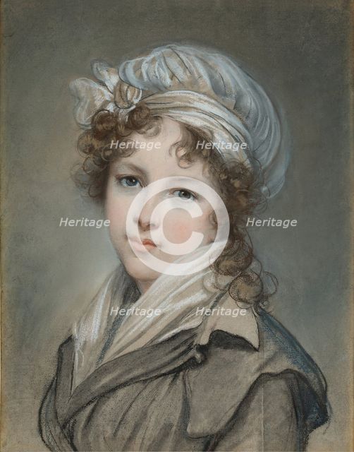Self-portrait In Traveling Costume, 1789. Creator: Vigée Le Brun, Louise Élisabeth (1755-1842).