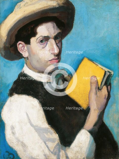 Self-Portrait in a Straw Hat, 1906.