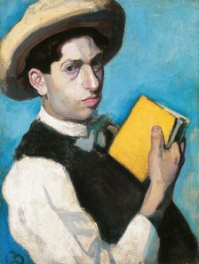 Self-Portrait in a Straw Hat, 1906
