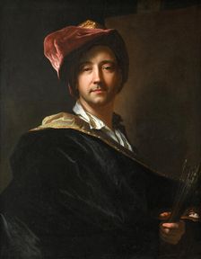 Self Portrait in a Turban, 1698. Creator: Rigaud, Hyacinthe François Honoré (1659-1743)