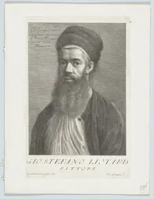 Self-portrait in a Turkish Outfit, 18th century. Creator: Carlo Gregori