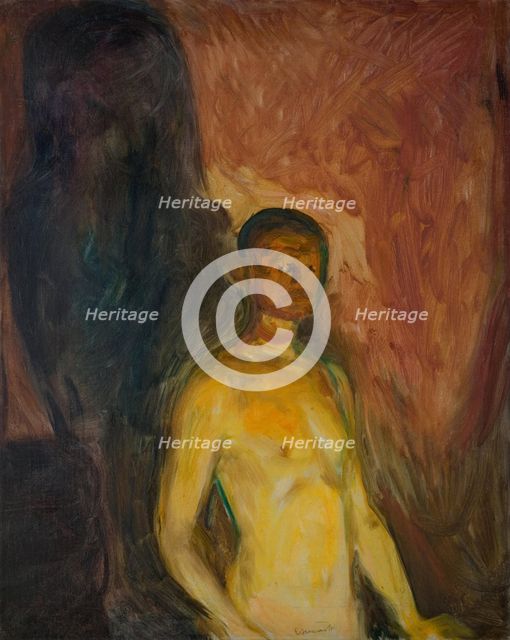 Self-portrait in Hell.