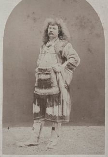Self-Portrait in Indian Costume, c.1863. Creator: Nadar