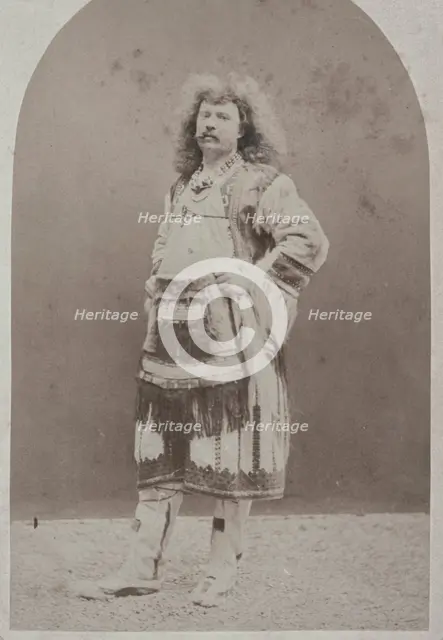 Self-Portrait in Indian Costume, c.1863. Creator: Nadar.