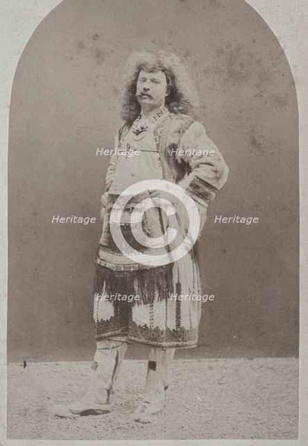 Self-Portrait in Indian Costume, c.1863. Creator: Nadar.