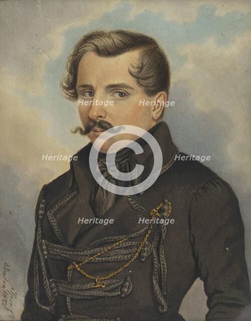 Self-Portrait in insurgent dress, 1842.