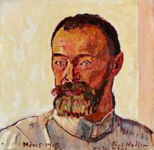 Self-Portrait in Néris, 1915