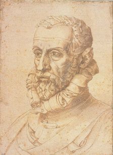 Self-Portrait (L'uomo di Lettere), 1587. Creator: Arcimboldo, Giuseppe (1527-1593)