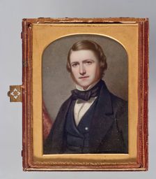 Self Portrait (Miniature), c1840. Creator: George Washington Wilson