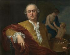 Self Portrait, mid-18th century. Creator: Balthasar Beschey