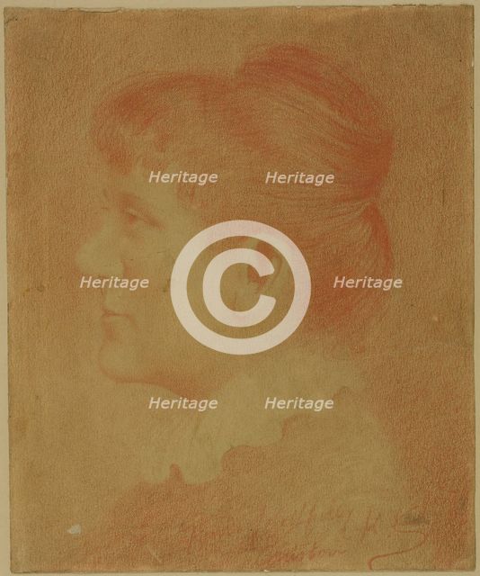 Self-Portrait, n.d. Creator: Catherine Greenaway.