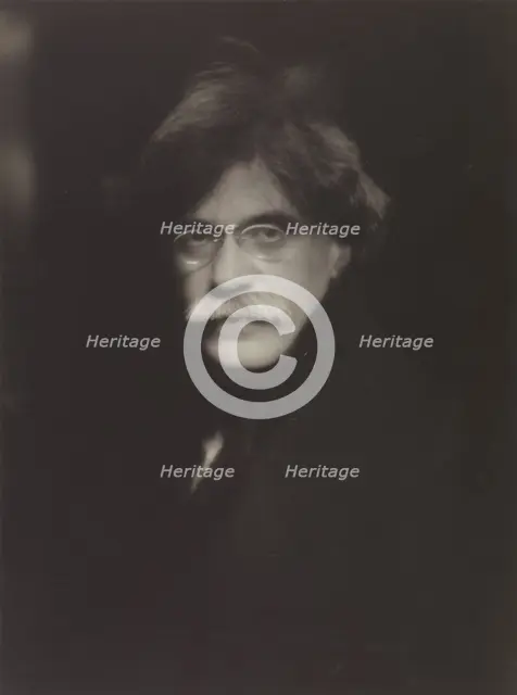 Self-Portrait, negative 1907; print 1930. Creator: Alfred Stieglitz.