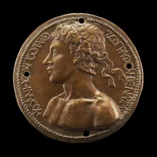 Self-Portrait [obverse], 1458. Creator: Giovanni Boldu