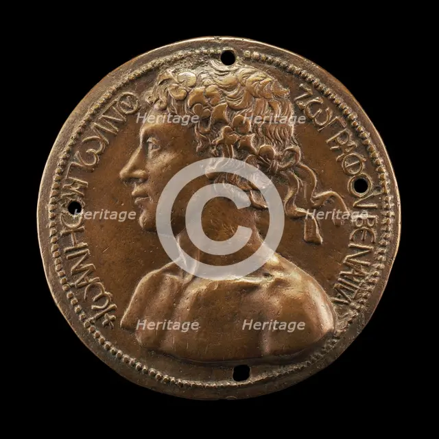 Self-Portrait [obverse], 1458. Creator: Giovanni Boldu.