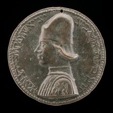 Self-Portrait [obverse], 1458. Creator: Giovanni Boldu