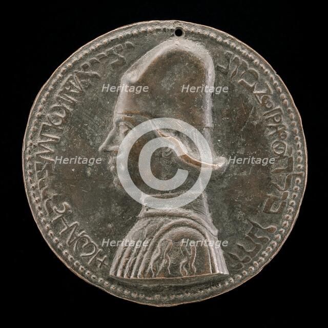 Self-Portrait [obverse], 1458. Creator: Giovanni Boldu.