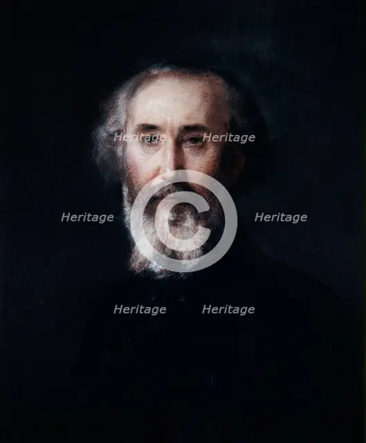 Self Portrait of the artist Emmanuel Lansyer, 19th century. Artist: Emmanuel Lansyer