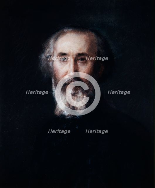 Self Portrait of the artist Emmanuel Lansyer, 19th century. Artist: Emmanuel Lansyer