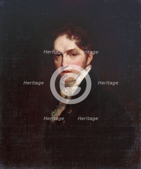 Self-portrait of William Owen R.A., c1795-1805. Creator: William Owen.