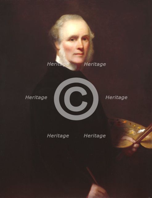 Self-portrait of William Powell Frith, R.A., 1883. Creator: William Powell Frith.