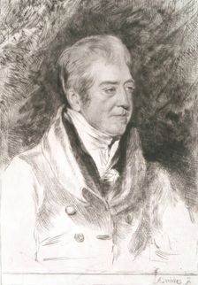 Self Portrait of Alexander Nasmyth, (c1780s), c1820s. Creator: Andrew Geddes