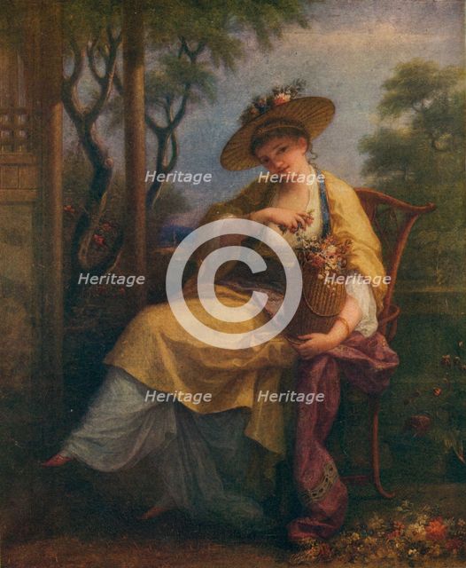 'Self-Portrait of Angelica Kauffmann', c1780. Artist: Angelica Kauffman.
