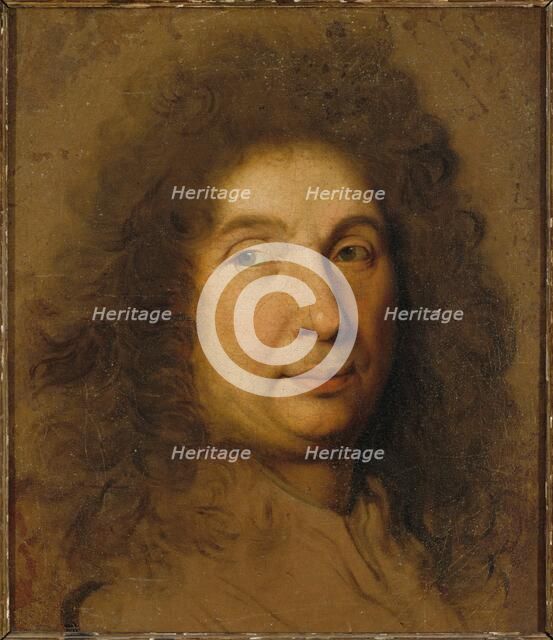 Self -portrait of Charles Lebrun, between 1651 and 1700. Creator: Charles le Brun.