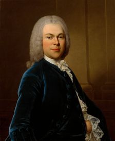 Self-portrait of Edward Penny, R.A., 1759. Creator: Edward Penny