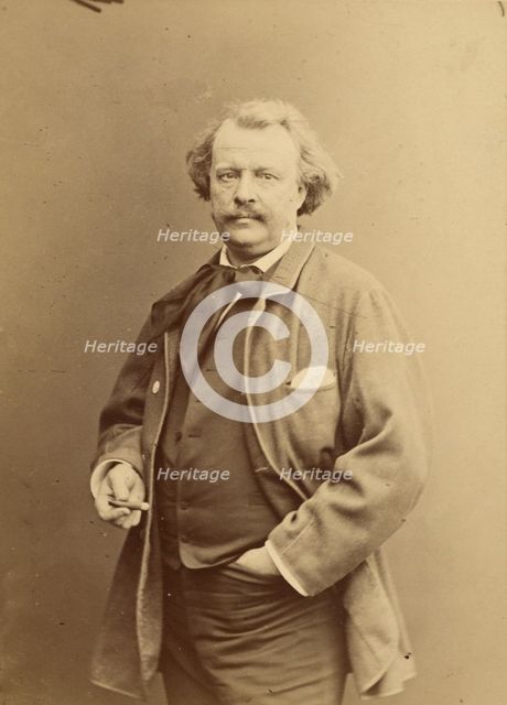 Self-Portrait of Felix Nadar, 1878-1883. Creator: Nadar.