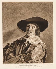 Self Portrait of Frans Hals, (c1640s), c1765. Creator: William Baillie