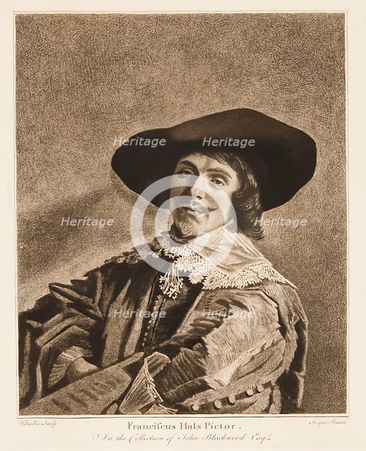 Self Portrait of Frans Hals, (c1640s), c1765. Creator: William Baillie.