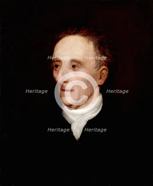 Self-portrait of James Northcote, R.A., c1814. Creator: James Northcote.