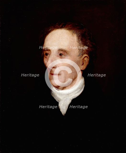 Self-portrait of James Northcote, R.A., c1814. Creator: James Northcote.