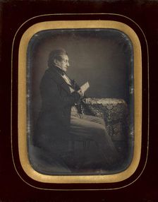 Self-portrait of Jean-Gabriel Eynard, about 1850. Creator: Jean-Gabriel Eynard