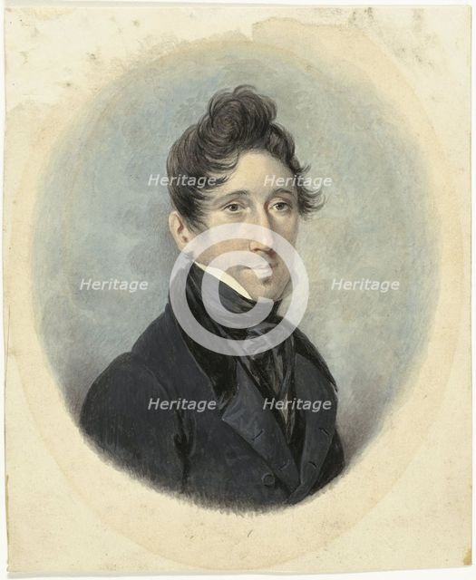 Self-portrait of Johannes Hari I, 1782-1849. Creator: Johannes Hari.