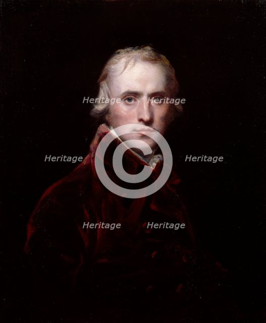 Self-portrait of John Hoppner, R.A., c1800. Creator: John Hoppner.