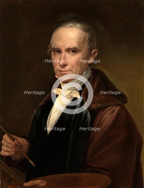Self-portrait of José Madrazo, 1840. Creator: Jose de Madrazo.