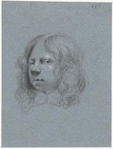 Self -portrait of Moses ter Borch, to the left, 1661. Creator: Moses ter Borch