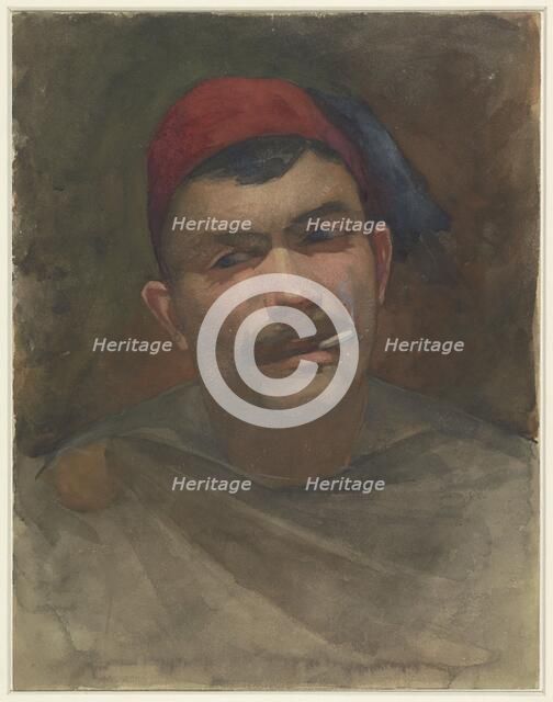 Self-portrait of Pieter Florentius Nicolaas Jacobus Arntzenius, 1884-1895. Creator: Floris Arntzenius.