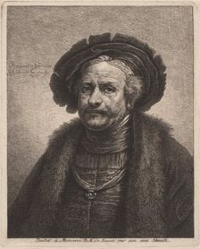Self-Portrait of Rembrandt, 1771. Creator: Georg Friedrich Schmidt