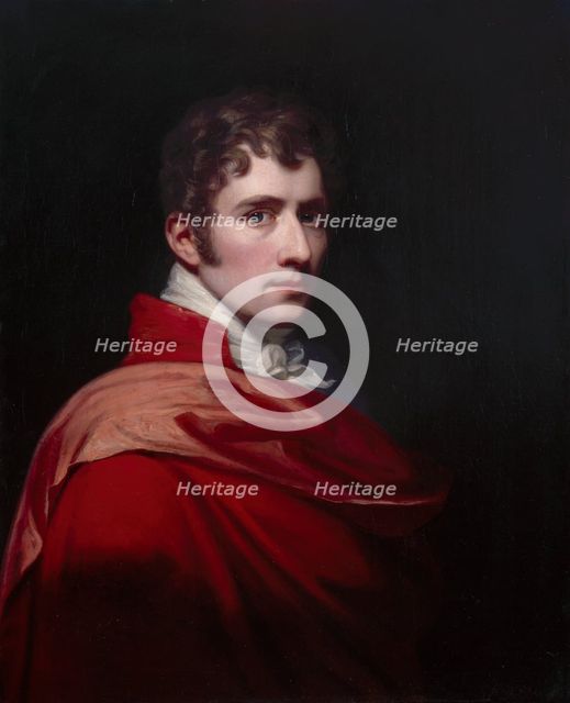 Self-portrait of Samuel Woodforde, R.A., 1805. Creator: Samuel Woodforde.