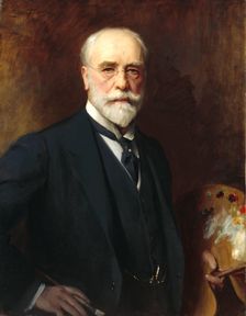 Self-portrait of Sir Luke Fildes, R.A., 1911. Creator: Luke Fildes